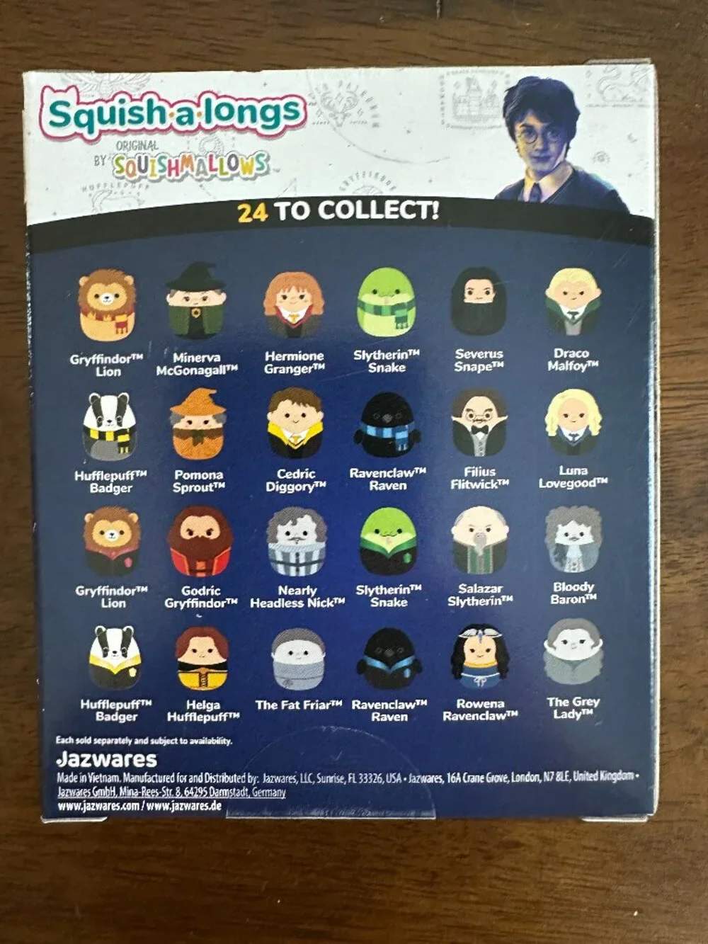 Squishmallow Squish-a-Long Mystery Harry Potter Mini Squish